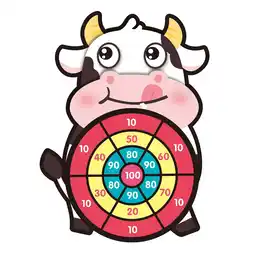 Walmart Sokhug Clearance Children Balls Dartboard Cute Shaped Dart Accuracy offer