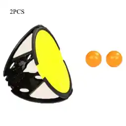 Walmart Catch Ball Game For Ping Pong Hand Clip Set Family Racket Throwing Ball for Kids Black offer