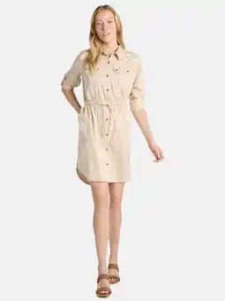 Walmart Time and Tru Women's Structured Utility Shirtdress, XS-XXXL offer