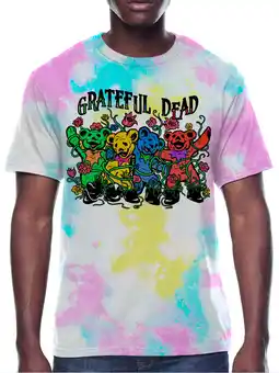 Walmart The Grateful Dead, Mens Graphic Tee, Dancing Bear, Sizes S-3XL offer