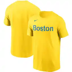 Walmart Men's Nike Boston Red Sox City Connect Wordmark T-Shirt offer