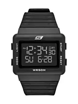 Walmart Men's Skechers Larson Digital Chronograph Watch with Silicone Strap (SR1077W) offer