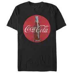 Walmart Men's Coca Cola Classic Circle Graphic Tee Black Medium offer