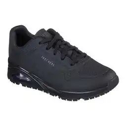 Walmart Skechers Work Women's Uno Slip Resistant Lace Up Athletic Work Shoes offer