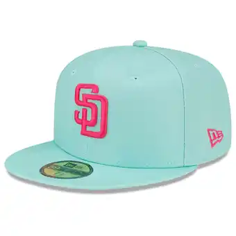 Walmart Men's New Era Mint San Diego Padres 2022 City Connect 59FIFTY Fitted Hat offer