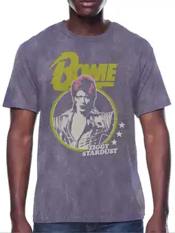 Walmart David Bowie, Mens Graphic Tee, Ziggy Stardust, Sizes S-3XL offer