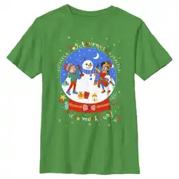 Walmart Boy's Blippi Christmas Togetherness Graphic Tee Kelly Green Large offer