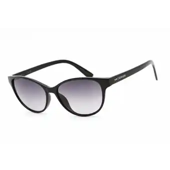 Walmart Calvin Klein Women's CK20517S-001 Fashion Black Sunglasses offer