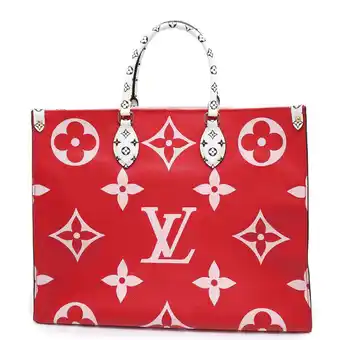 Walmart Pre-Owned Louis Vuitton Tote Bag Monogram Giant On the Go GM M44569 LOUIS VUITTON 2way (Good) offer