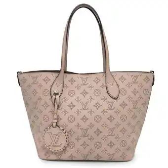 Walmart Pre-Owned Louis Vuitton Handbag Monogram Mahina Blossom MM M21852 LOUIS VUITTON Greige (Good) offer