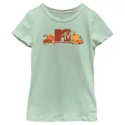 Walmart Girl's MTV Fall Logo Graphic Tee Mint X Large offer