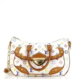 Walmart Pre-Owned Rita Handbag Monogram Multicolor By Rebag offer