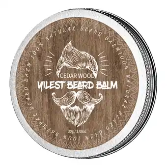 Walmart Beard Balm Men's Moisturizing Beard Balm Beard Wax Moisturizing Beard 30g offer