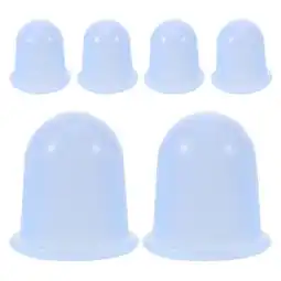 Walmart 6 Pcs Silicone Cupping Device Cupping Kit for Massage Therapy Massage Therapy Supplies Suction Cups offer