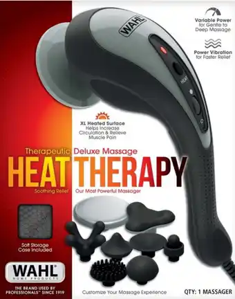 Walmart Wahl Heat Therapy Deluxe Massager offer