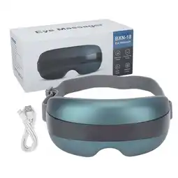 Walmart Visual Eye Massager Eye Strain Relief Music Adjustable Rechargeable Vibration Eye Massage Device offer