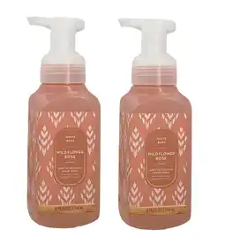 Walmart Bath & Body Works Wild Flower Rose Gentle Foaming Hand Soap 8.75 fl oz Set of 2 offer