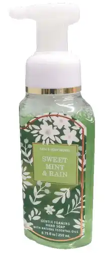 Walmart Bath & Body Works Sweet Mint & Rain Gentle Foaming Hand Soap 8.75 fl oz offer