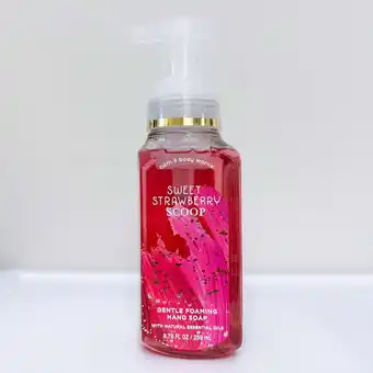 Walmart Bath & Body Works Sweet Strawberry Scoop Gental Foaming Hand Soap offer