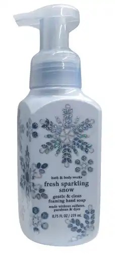 Walmart Bath & Body Works Fresh Sparkling Snow Gentle Foaming Hand Soap offer