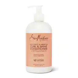 Walmart SheaMoisture Coconut Hibiscus Conditioner Curl Shine Silicone, 13oz offer