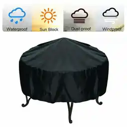 Walmart Kugisaki Clearance Rainproof and Dustproof Sunshade Round Barbecue Cover (112*21M) offer