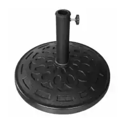 Walmart Open Box Four Seasons 18 Umbrella Base Fits Up To 2 Umbrella Pole, Black offer