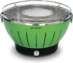 Walmart Open Box Lippert Odyssey Portable Charcoal Grill w/Cooler Attachment, Green offer