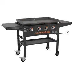 Walmart Open Box Blackstone 36 4 Burner Outdoor Propane Gas Grill w/Side Shelves offer