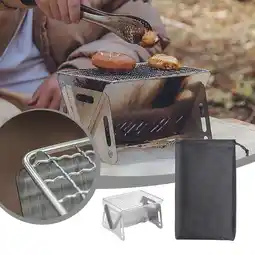 Walmart Kugisaki Clearance Outdoor Detachable Folding Card Stove Stainless Steel Barbecue Chai offer