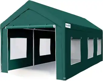 Walmart Quictent 20.00 x 10.00 x 9.20 Feet Green Carport offer