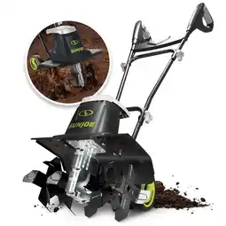 Walmart Open Box Sun Joe Electric 16-inch Garden Tiller + Cultivator, 13.5-Amp, 3-Position offer