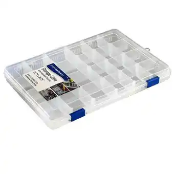 Walmart Project Partners 70505 11.75 x 8.25 in. Clear Plastic Adjustable Storage Box offer