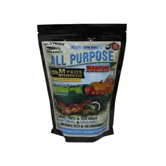 Walmart Old Truck Organics All-Purpose Organic Fertilizer w/ MYKOS Mycorrhizae, 2.2 offer