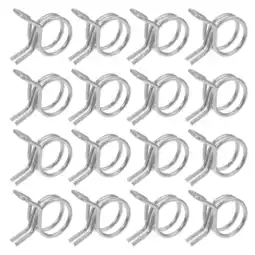 Walmart 200 Pcs Tube Clamp Wire Clamps Irrigation Vacuum Hose Drip Silver offer