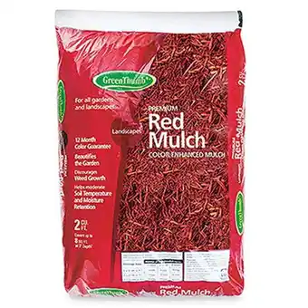 Walmart Garick GreenThumb Red Mulch, 2 cu ft with Weed Growth Control offer