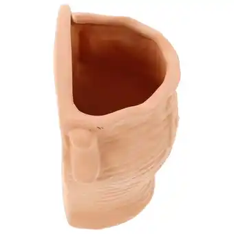 Walmart unbranded Plants Hanging Plant Pot Elegant Design Flowerpot 17.50X16.50X9.50CM Light Brown offer