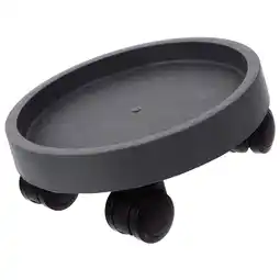 Walmart Flower Pot Tray Flowerpot Plant Trolley Storage Shelves Heavy Duty Dolly Cart Caster Wheels Grey offer