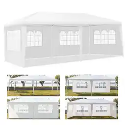 Walmart Inolait 10'x20' Canopy Tent Heavy Duty Wedding Party Tent 4 Sidewalls W/Carry Bag offer