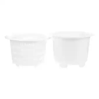 Walmart Orchid Pots with Holes Flowerpots Root Control Double Layer Affordable Planting offer