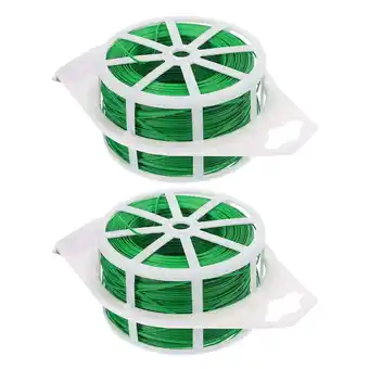 Walmart unbranded 2 Rolls Garden Plant Clips Gardening Wire Binding offer