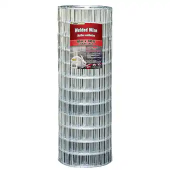 Walmart YARDGARD 48 inch by 50 foot 12.5 gauge 4 inch by 2 inch mesh galvanized welded wire offer