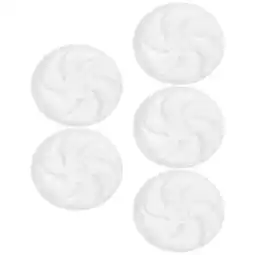 Walmart 5 Pcs Large Plant Pot Round Breathable Tray Round Tray 20.3x20.3cm Ivory offer