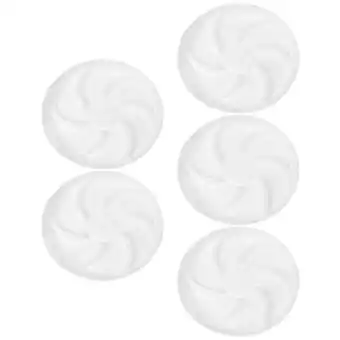 Walmart 5 Pcs Large Plant Pot Round Breathable Tray Round Tray 20.3x20.3cm Ivory offer