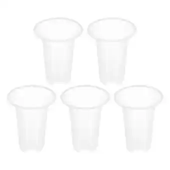 Walmart 5 Pcs Bulk Vases Orchid Pot Planting Pots Efficient Flowerpot offer