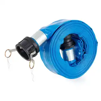 Walmart Apache 98138049 PVC Lay Flat Hose 2 Inch Diameter 50 Foot Length 70 psi, Blue offer