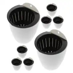 Walmart unbranded 8 Pcs Plant Pots Automatic Water Absorbent Flower offer