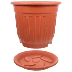 Walmart unbranded Containers Planter Balcony Flower Pot 0.00X0.00X0.00CM Red offer