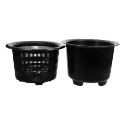 Walmart Plant Pots Root Control Double Layer Flowerpot Gardening Pots 25.2X25.2CM Black offer