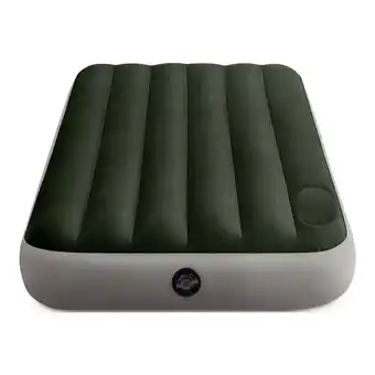 Walmart Open Box Intex Dura-Beam Downy Airbed with Built-In Foot Pump, Twin Size offer